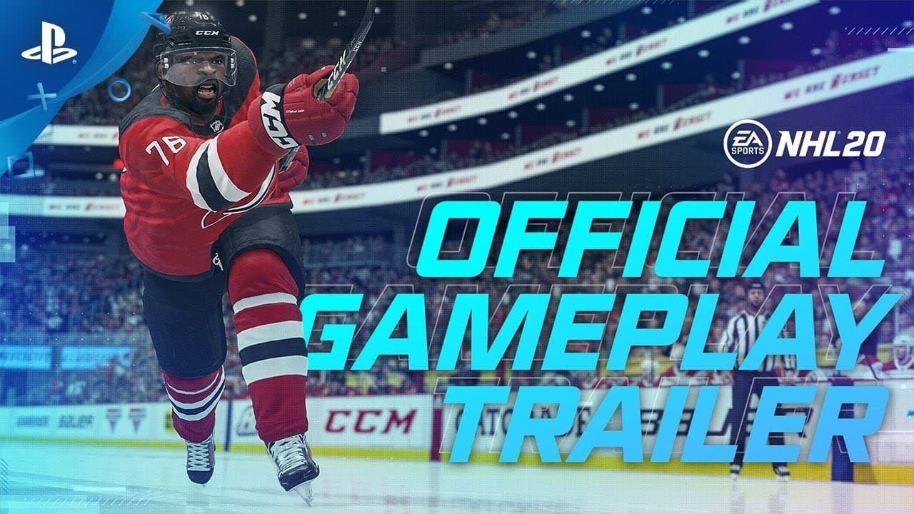 NHL 20 trailer thumbnail