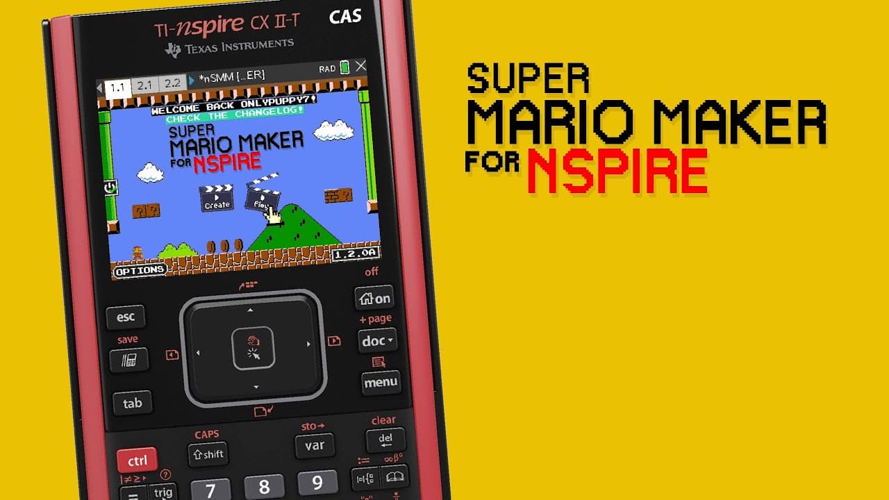 Super Mario Maker for Nspire trailer thumbnail