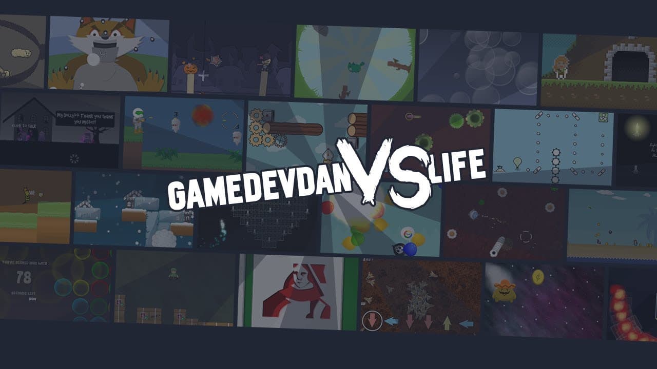 GameDevDan vs Life trailer thumbnail