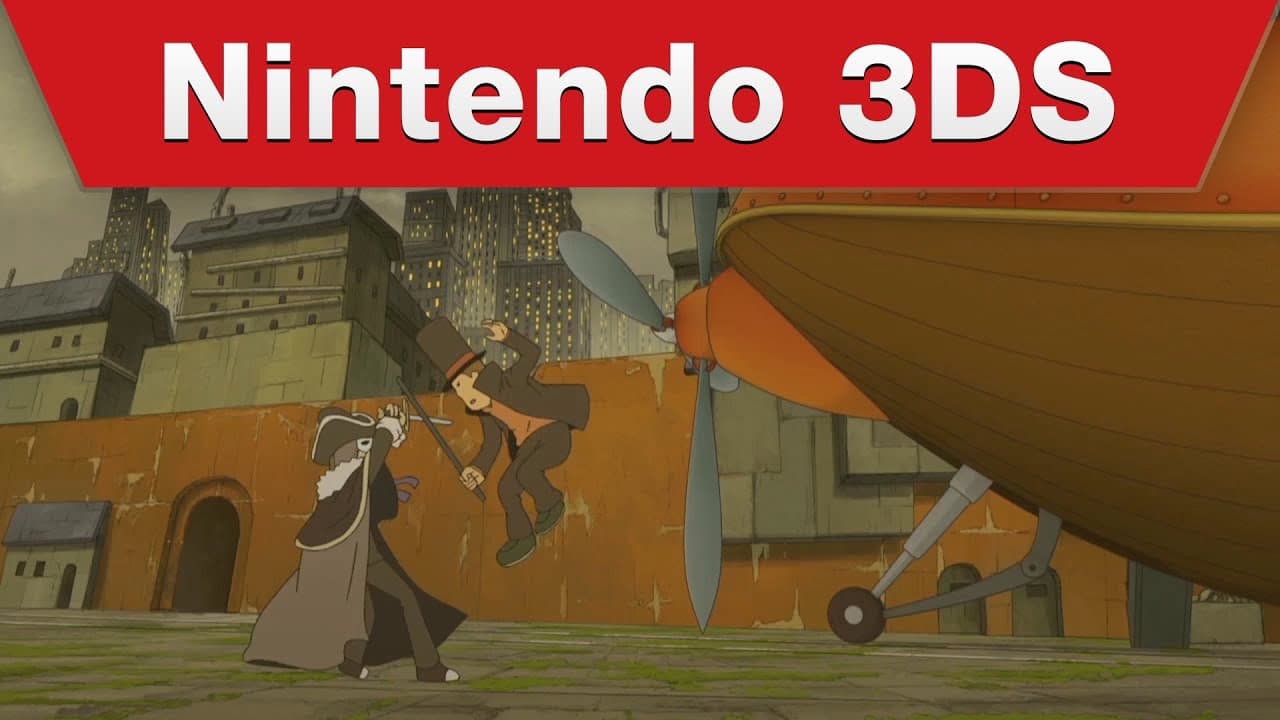 Professor Layton and the Azran Legacy trailer thumbnail