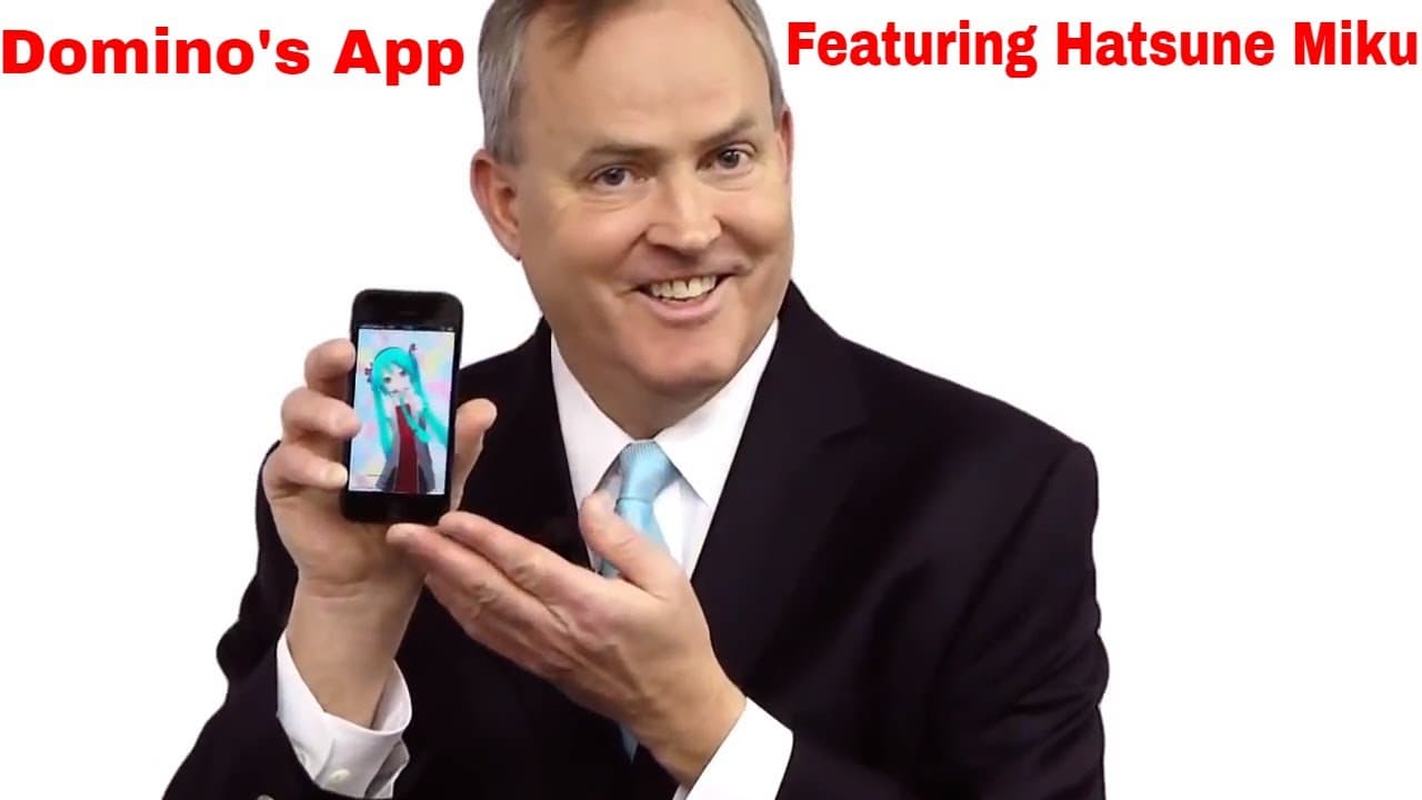 Domino's App feat. Hatsune Miku trailer thumbnail
