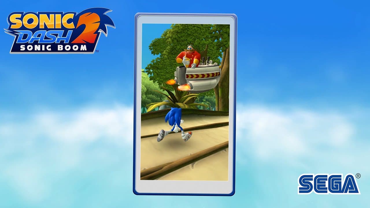 Sonic Dash 2: Sonic Boom trailer thumbnail