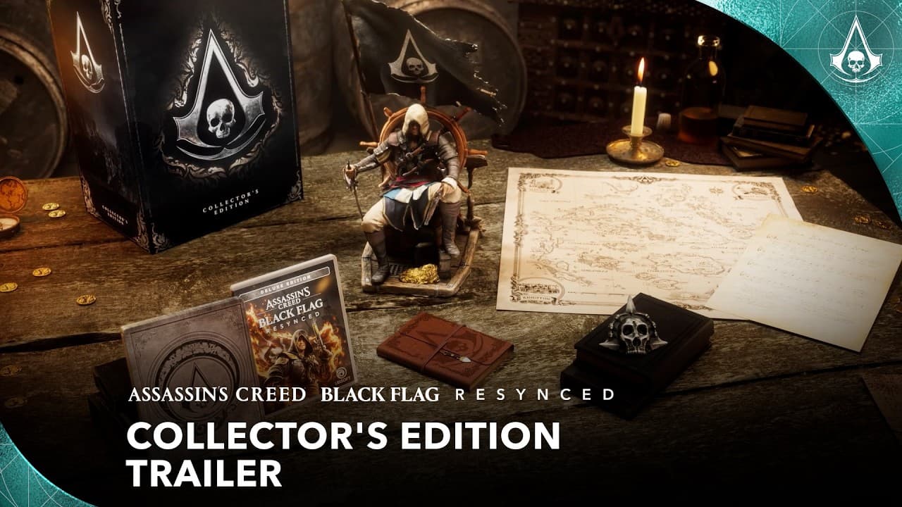 Assassin’s Creed Black Flag Resynced: Collector’s Edition trailer thumbnail