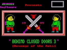 Behind Closed Doors (Revenge of the Ants) cover art