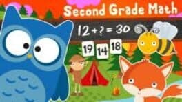 123 Animal Second Grade Math for Kids cover art