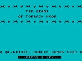 The Beast of Torrack Moor cover art