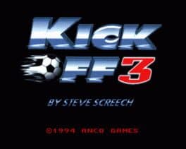 Kick Off 3 cover art