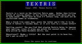 Textris cover art