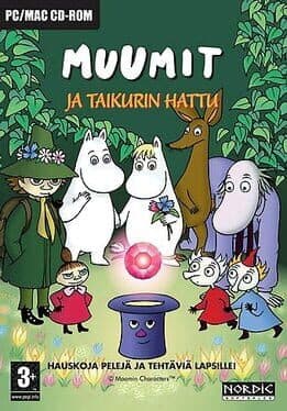 Muumit ja Taikurin hattu cover art