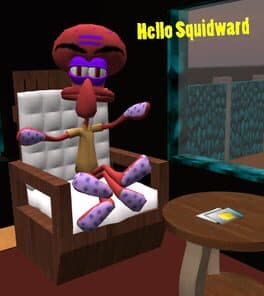 Hello Squidward. Sponge Bob's Neighbor 3D cover art