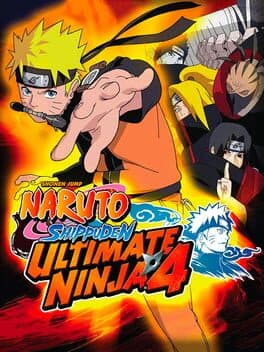 Naruto Shippuden: Ultimate Ninja 4 cover art