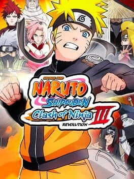 Naruto Shippuden: Clash of Ninja Revolution 3 cover art