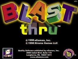 Blast Thru cover art