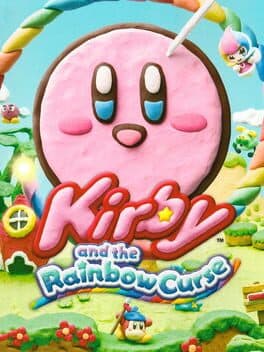 Kirby and the Rainbow Curse cover art