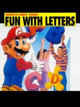 Mario's Early Years! Fun with Letters cover art