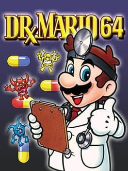 Dr. Mario 64 cover art