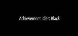 Achievement Idler Black cover art