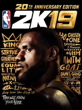 NBA 2K19: 20th Anniversary Edition cover art