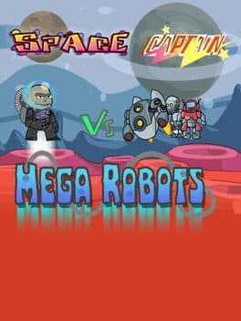 Space Captain vs Mega Robots cover art