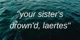 Your Sister's Drown'd, Laertes cover art