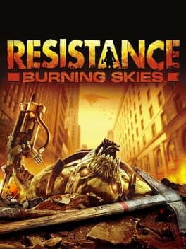 Resistance: Burning Skies cover art