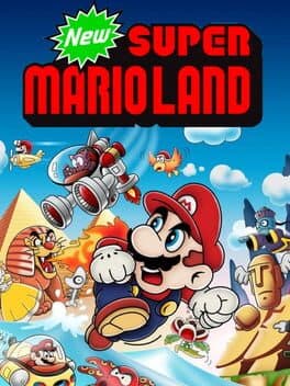New Super Mario Land cover art