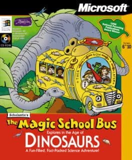 The Magic School Bus Explores in the Age of Dinosaurs cover art