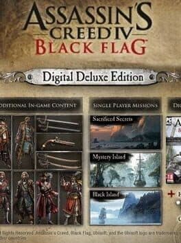 Assassin's Creed IV: Black Flag - Deluxe Edition cover art