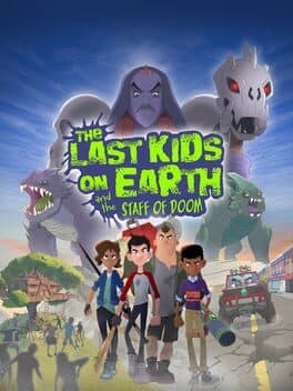 The Last Kids on Earth and The Staff of Doom cover art
