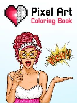 Pixel Art Coloring Book cover art
