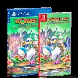 Wonder Boy: Asha in Monster World Limited Edition cover art