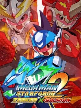 Mega Man Star Force 2: Zerker x Saurian cover art