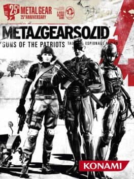 Metal Gear Solid 4: 25th Anniversary Edition cover art