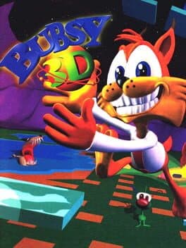 Bubsy 3D cover art