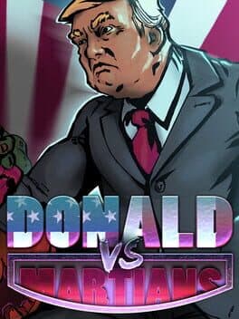 Donald VS Martians cover art