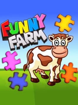 Funny Farm Animal Jigsaw Puzzle Game for Kids and Toddlers cover art