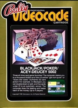 Blackjack / Poker / Acey-Deucey cover art