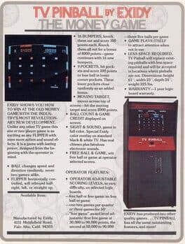 TV Pinball cover art