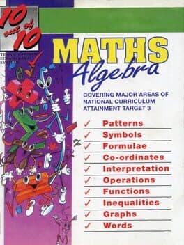 10 out of 10: Maths Algebra cover art