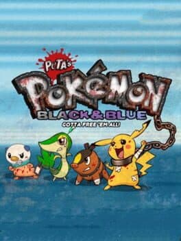 PETA's Pokémon Black & Blue cover art