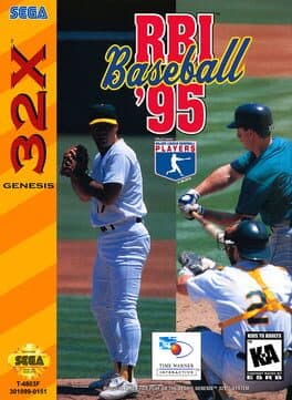 RBI Baseball '95 cover art