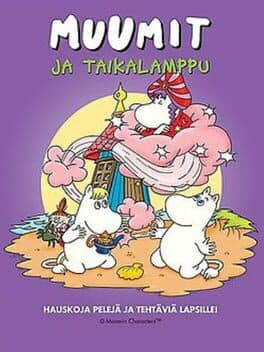 Muumit ja Taikalamppu cover art