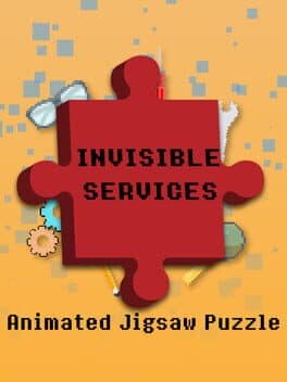 Invisible Services: Pixel Art Jigsaw Puzzle cover art