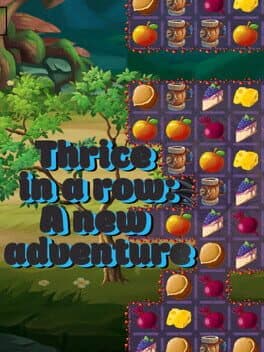 Thrice in a row: A new adventure cover art