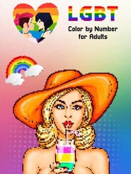 LGBT Color by Number for Adults cover art
