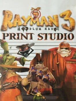 Rayman 3: Hoodlum Havoc Print Studio cover art