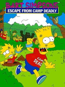 Bart Simpson's Escape from Camp Deadly cover art