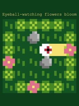 Eyeball-watching flowers bloom cover art