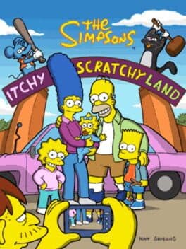 The Simpsons: Itchy & Scratchy Land cover art