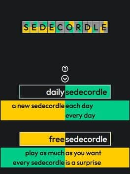 Sedecordle cover art